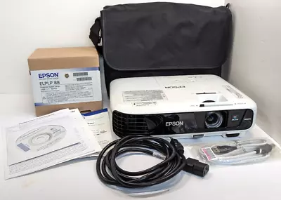 Epson LCD Projector EX5240 / H720A HDMI S-Video USB VGA Audio W/ Extras • $89.95