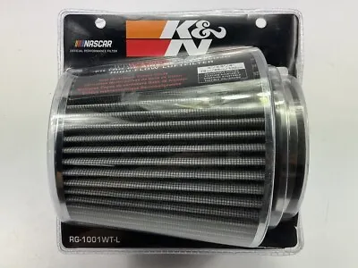 K&N RG1001WTL Performance Cold Air Intake Air Filter 3  3.5  4  In 5.5  Tall • $22.45