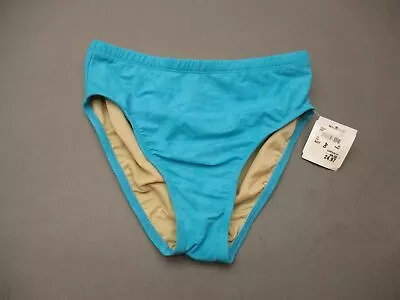 NWT Magic Suit Size 6 Womens Blue High-Waisted Bikini Bottom Swimwear 6C • $9.50