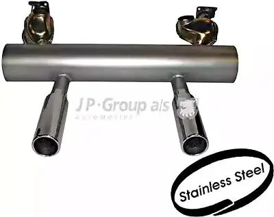 JP Rear Sports Muffler Stainless Steel Fits VW Beetle Cabrio Kaefer 64-81 • $506.82