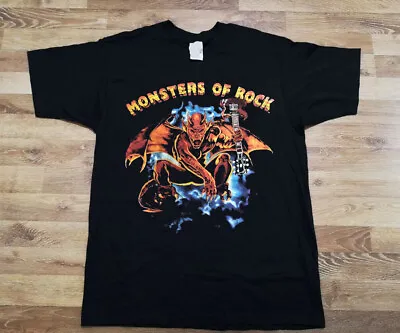 Reprinted Monsters Of Rock Tour Shirt 1991 T-shirt Gift For Fan Rock Band • $16.99