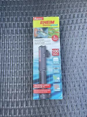 Eheim Thermopreset Aquarium Heater 100w Preset 25C Fish Tank • £24.99