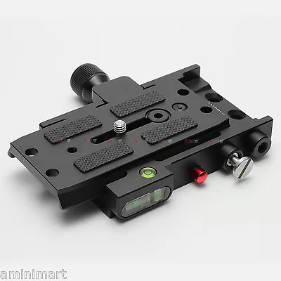 $32.98 • Buy Dovetail Quick Release Plate Baseplate Fr Rig Cage 15mm Rod Support Camera Dolly