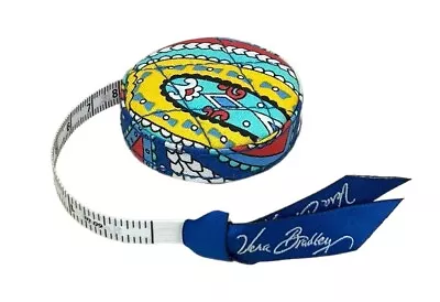 Vera Bradley Marina Paisley Retractable Tape Measure • $9.09