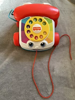 Fisher-Price Rotary Telephone Pull Baby Toy Phone • $10