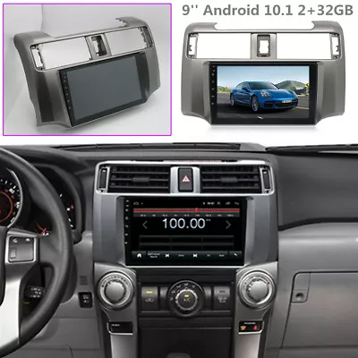 For Toyota 4Runner 09~19 Android 10.1 GPS Navigation WiFi Stereo Radio Player 9  • $212.82