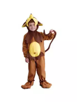 Toddler Monkey See Monkey Doo Costume Size: 2T-4T Color: Brown • $31.99
