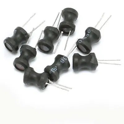 Ferrite Choke Inductors 6x8mm/8x10mm/9x12mm H Word Inductor Coil 1UH To 10MH • $132