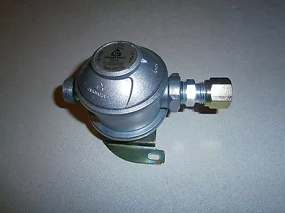 Cavagna Straight 30mb Gas Regulator Bulk Head Used On Caravans From 2004 8mm • £30.99