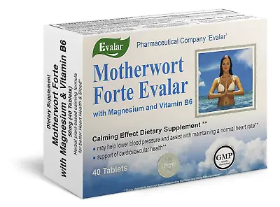 Motherwort Forte Evalar 40 Tablets / Пустырник Форте Эвалар 40 таблеток • $9.99