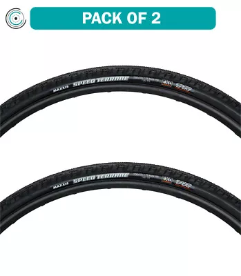Pack Of 2 Maxxis Speed Terrane Tire Tubeless Folding Black Dual EXO Casing • $122