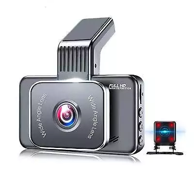1440P WIFI GPS Dash Cam Dual Front And Rear Video DVR Recorder Night Vision Kit • $71