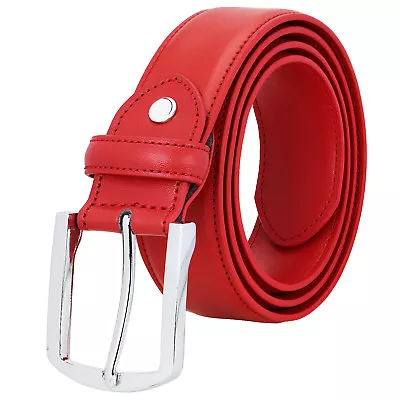 Falari Men Genuine Leather Golf Dress Belts Casual Belts Multiple Colors 9028 • $15.99