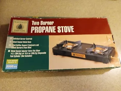 NORTHWEST TERRITORY 2 Burner Propane Stove 5000 BTU • $29