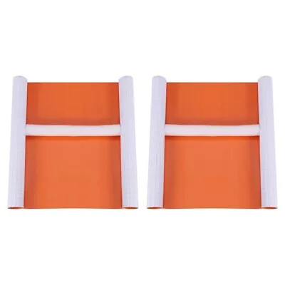 2X Vehicle Wrap Vinyl Film Sticker Air/Bubble  Self Adhesive Orange P7P1ed • $18.33