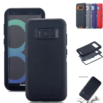For Samsung Galaxy S8 S8+ Case Shockproof Heavy Duty Cover With Screen Protector • $11.99