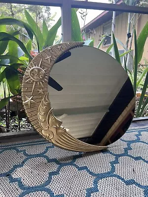 Vintage Moon Mirror • $103.50