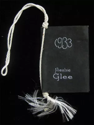 University Of California Berkeley 1930 Freshie Glee Dance Card VTG Class Of 1933 • $24.99