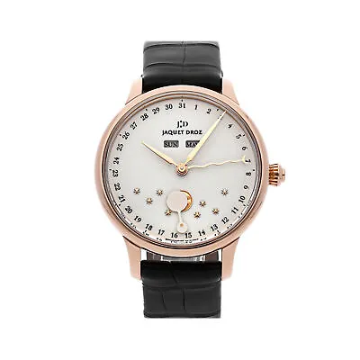 Jaquet Droz Astrale Eclipes Automatic Rose Gold Mens Strap Watch J012613200 • £13474.45