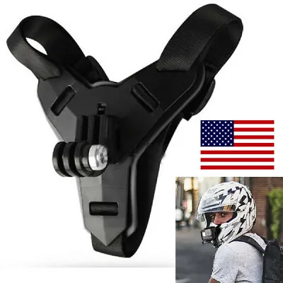 Motorcycle Helmet Front Chin Mount Holder Bracket For GoPro Hero  8 7 6 5 • $6.64