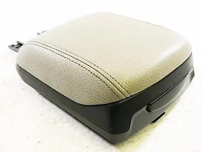 04-07 Volvo S40 Front Center Console Arm Rest IVORY WHITE Leather OEM 08 09 10 • $69.95