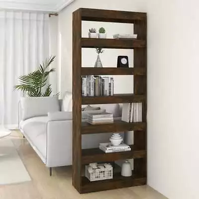 Book Cabinet Room Divider Bookcase Storage Display Corner Rack Wooden Furniture • £135.51