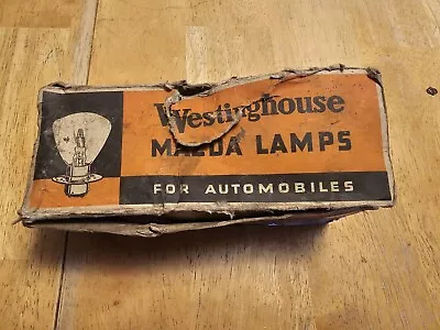 BOX OF 9 Westinghouse MAZDA 2330 6-8 VOLTS PREFOCUSED HEADLIGHT BULBS 1930S • $8