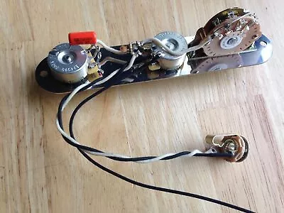 $51 • Buy Fender Telecaster Wiring 250k CTS Pots 3 Way .022 Orange Drop Treble Bleed