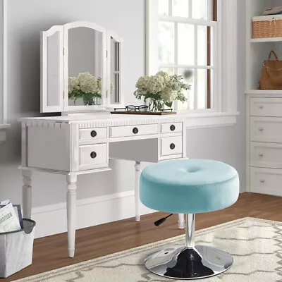 Dressing Table Stool Lifting Makeup Bench Velet Chair Piano Seat Bedroom 41-49cm • £37.95