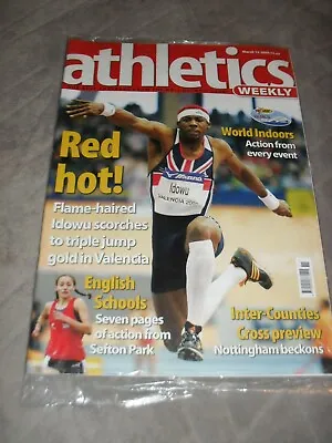 £0.99 • Buy Athletics Weekly Issue March 13th 2008 Philips Idowu