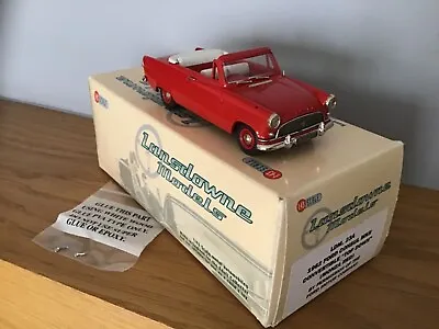 Lansdowne Models 1/43 Ldm23a- 1962 Ford Consul Mkii Convertible White Metal Mint • £85