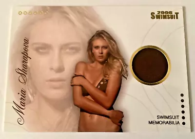 Maria Sharapova Sports Illustrated Swimsuit Memorabilia Swatch • $349.99