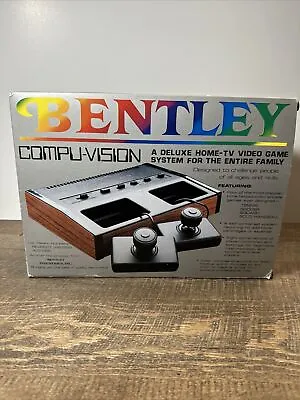 Bentley Compu Vision Vintage Electronic Console Game System Compu-vision New • $35