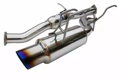 INVIDIA N1 101mm Single Titanium Tip Catback Exhaust S2000 00-09 S2K HS00HS1GST • $680