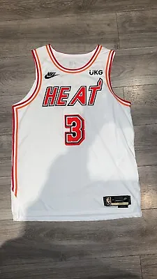 Nike Miami Heat Dwyane Wade Jersey Size 48+2 Tall. Classic Edition Heat. • $60