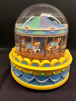 Vintage Willitts Design - Musical Carousel Horse Merry Go Round Water/Snow Globe • $34.99