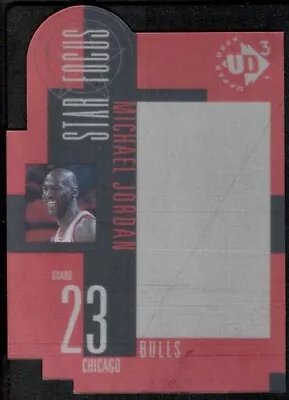 Michael Jordan Bulls Hof Star Focus Hologram Holo #23 Sp 1997-98 Upper Deck Ud3 • $0.99