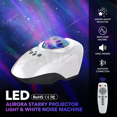 $36.95 • Buy 3D Aurora LED Galaxy Starry Night Light Projector Sky Star Nebula Night Lamp Par