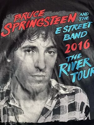 Bruce Springsteen 2016 The River Tour T-shirt Rare Jersey MetLife Show Variation • $17.99