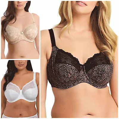 £29.99 • Buy Elomi Morgan Stretch Banded Bra Underwired Fuller Figure Larger Cup Bra