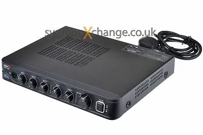 InterM MA-106 Public Address Desktop Amplifier 60W 100V Line / 4 Ohm 3 Inputs • £84