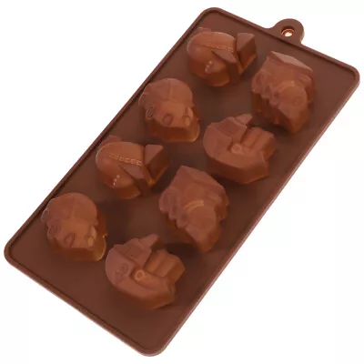  8 Cavity Car Shape Mold DIY Chocolate Ice Block Tray Cake Cubes • £7.99