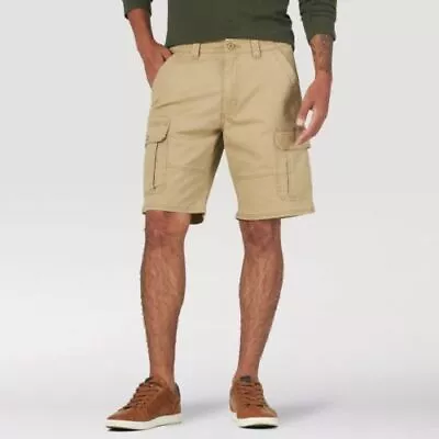 $19.99 • Buy Wrangler Men's 10  Relaxed Fit Stretch Flex Cargo Shorts Pick Color, Size