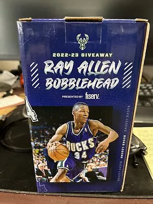 Milwaukee Bucks Ray Allen  Legends  Bobblehead Sga 4/7/23 • $9.99