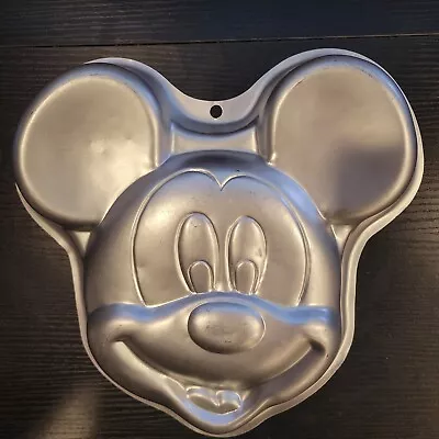 Vintage Wilton 2001 Walt Disney Mickey Mouse Head Baking Cake Pan 2105-3603 • $6.56