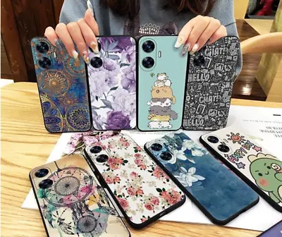 $20.35 • Buy For OPPO Realme C55 Find X6 X5 X3 Pro Reno 9 Cute Cartoon Shockproof Case Cover