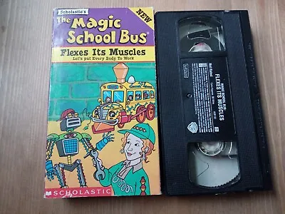 1997 The Magic School Bus VHS Tape Flexes It's Muscles Scholastic • $3