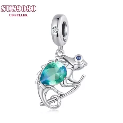 Chameleon Pendant 925 Sterling Silver Fashion Jewelry • $17.81