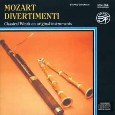 Mozart: Divertimenti Colin Lawson 1986 CD Top-quality Free UK Shipping • £2.60