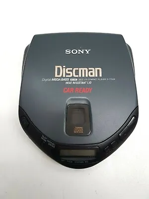 Sony Diskman Cd Player Retro Vintage Portable D-172ck Audio Original Genuine • $236.90